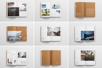 design luxury coffee table book photobook layout for print and amazon KDP
