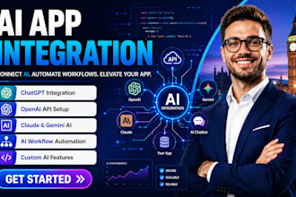 ai website ai app integration ai mobile app development