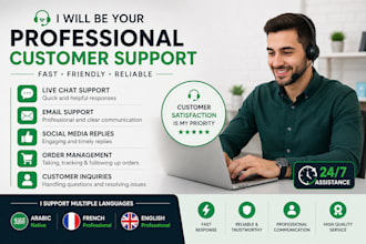 provide professional multilingual customer and chat support