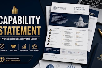 create a branded capability statement that wins attention