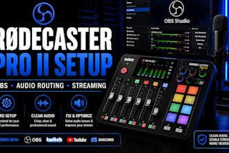 setup and optimize rodecaster pro 2 for streaming and podcasting