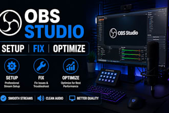 setup fix and optimize obs studio streaming