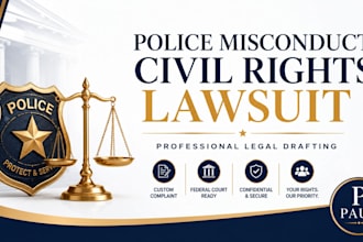 prepare a police misconduct civil rights lawsuit