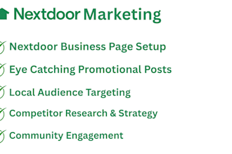 be your nextdoor marketing expert for your nextdoor account