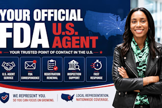 be your fda US agent for food facility registration