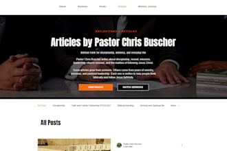 feature your christian book or ministry in a published blog article