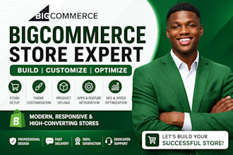 build, customize, and optimize your bigcommerce store professionally