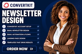 setup convertkit newsletter kit landing page expert and kit automation