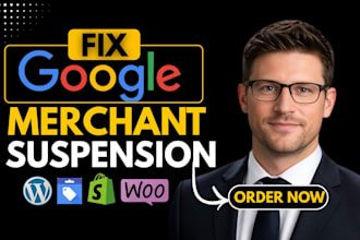 fix google merchant center suspension, misrepresentation, gmc setup and ads