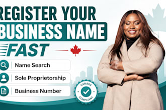 register your sole proprietorship or business name in canada
