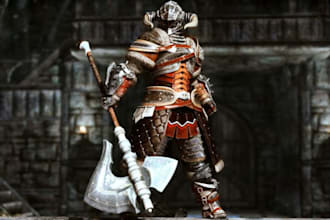 do skyrim armor, weapons, creatures, dragons, animations and integrate for you