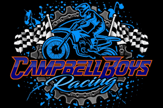 design unique racing logo