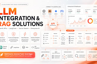 build llm integration rag solutions using openai