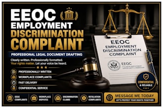 draft an eeoc employment discrimination complaint professionally