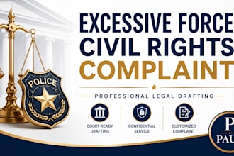 draft an excessive force civil rights complaint
