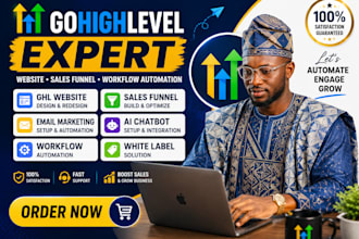 gohighlevel setup, sales funnel expert ghl crm automation, whitelabel, workflow