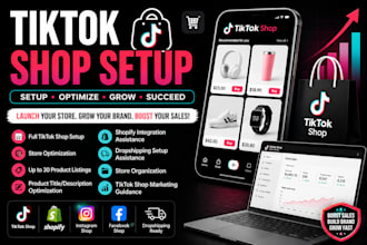 do tiktok shop setup management products lists tiktok ads and optimization