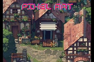 create pixel tileset 8bit 16bit pixel art pixel background tile map rpg tileset