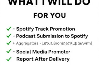 promote your spotify music and podcast organically