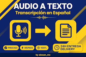 transcribe spanish audio to text in mexican spanish
