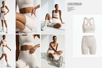create realistic ai fashion product editorial photography