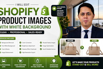 edit shopify product images with white background