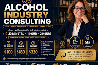 provide expert ttb and US alcohol industry consulting