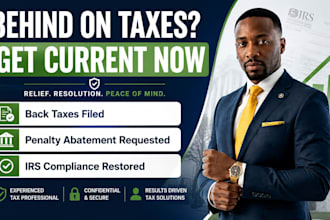 file your back taxes and request irs penalty relief