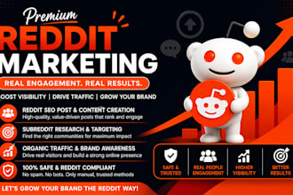 do HQ reddit SEO and GEO post to promote and market anything