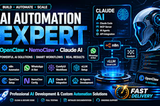 nemoclaw claude villm comfyu ai agent claude whatsapp bot n8n openclaw bot