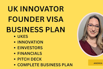 write UK innovator founder visa business plan