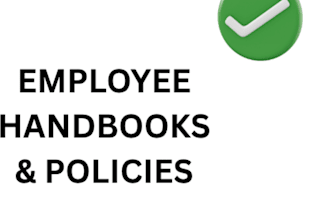 write employee handbook and HR policies