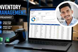 do inventory management, grn entry, and stock updates in excel