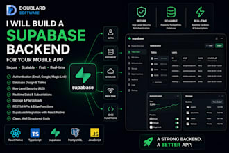 build a supabase backend for your mobile app