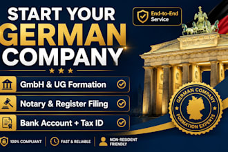form your german gmbh or ug from start to finish