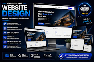 build and design your website