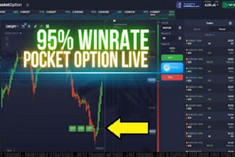code pocket option automated script, indicator and strategy for options