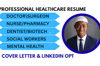 write an ats engineering and healthcare resume