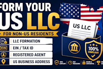 form your US llc with ein and registered agent
