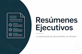 resumo documentos legales en informes ejecutivos claros