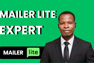 setup mailerlite email marketing automation campaigns and website