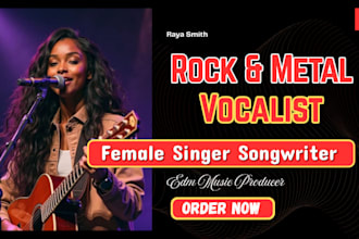 dancehall vocalist hard rock singer edm ghost producer metal singer hip hop song