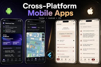 cross platform mobile app