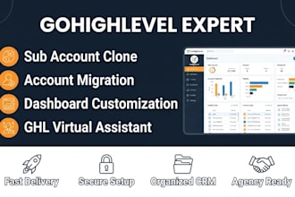 optimize gohighlevel sub account clone migration and dashboard setup