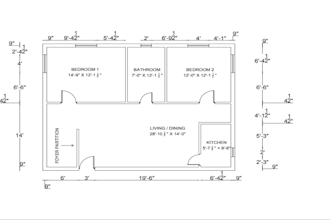 architect city permit floor plan, 2d floor plan,autocad