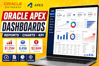 develop oracle apex dashboards reports and interactive grids