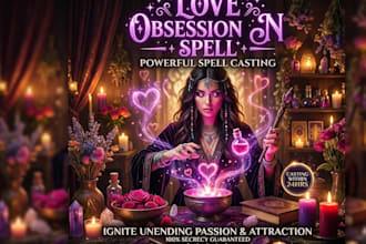 cast a powerful obsession love spell for attraction