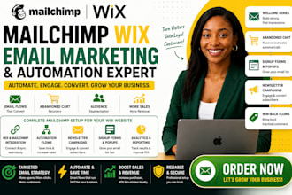 do mailchimp wix email marketing wix automation and wix newsletter email funnels