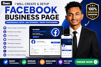 create and setup a professional facebook page