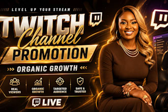 promote your twitch stream to attract an active gaming audience